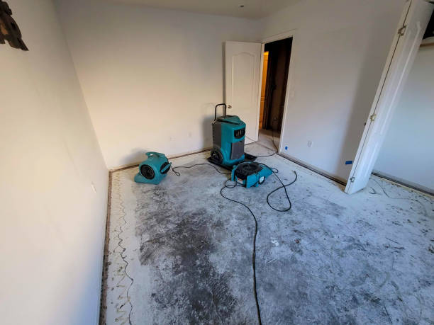 Water damage restoration process in Kyle, SD